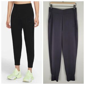 Nike Bliss Luxe Training Pants Joggers Nylon CU4611 Black Size M NWT